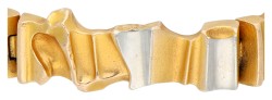 Lapponia 14K gouden/platina 'Alba' armband 