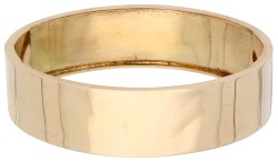 14K geelgouden bangle armband met camee
