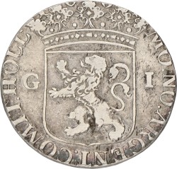 Gulden - provinciale. Holland. 1681 G I. VF
