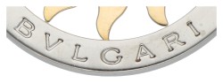 Bvlgari 18K geelgouden/stalen 'Tondo Sun' hanger 