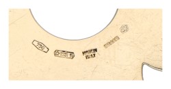 Bvlgari 18K geelgouden/stalen 'Tondo Sun' hanger 