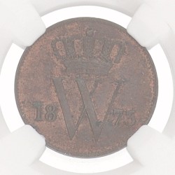 1 Cent. Willem III. 1873. MS 63 RB.