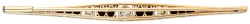 BWG geelgouden broche bezet met ca. 0.46 ct. diamant en onyx