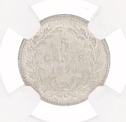 5 Cent. Willem III. 1876. MS 66.