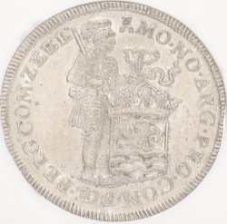 Zilveren dukaat. Zeeland. 1737. UNC Details.