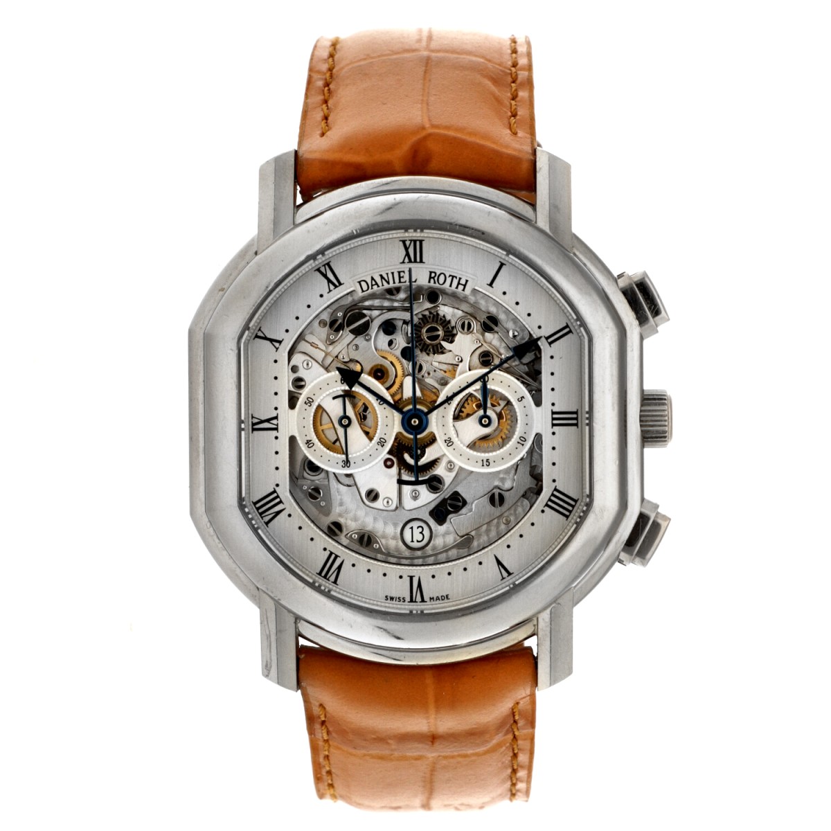 Daniel Roth Masters Skeleton Chronograph 447.X.60 - Heren horloge