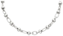 Pomellato 18K witgouden collier bezet met ca. 0.69 ct. diamanten