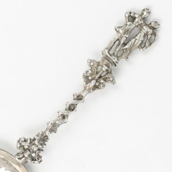 Gelegenheidslepel, Jan van der Geest (1761-1808), Almenum (Harlingen) ca. 1806, zilver
