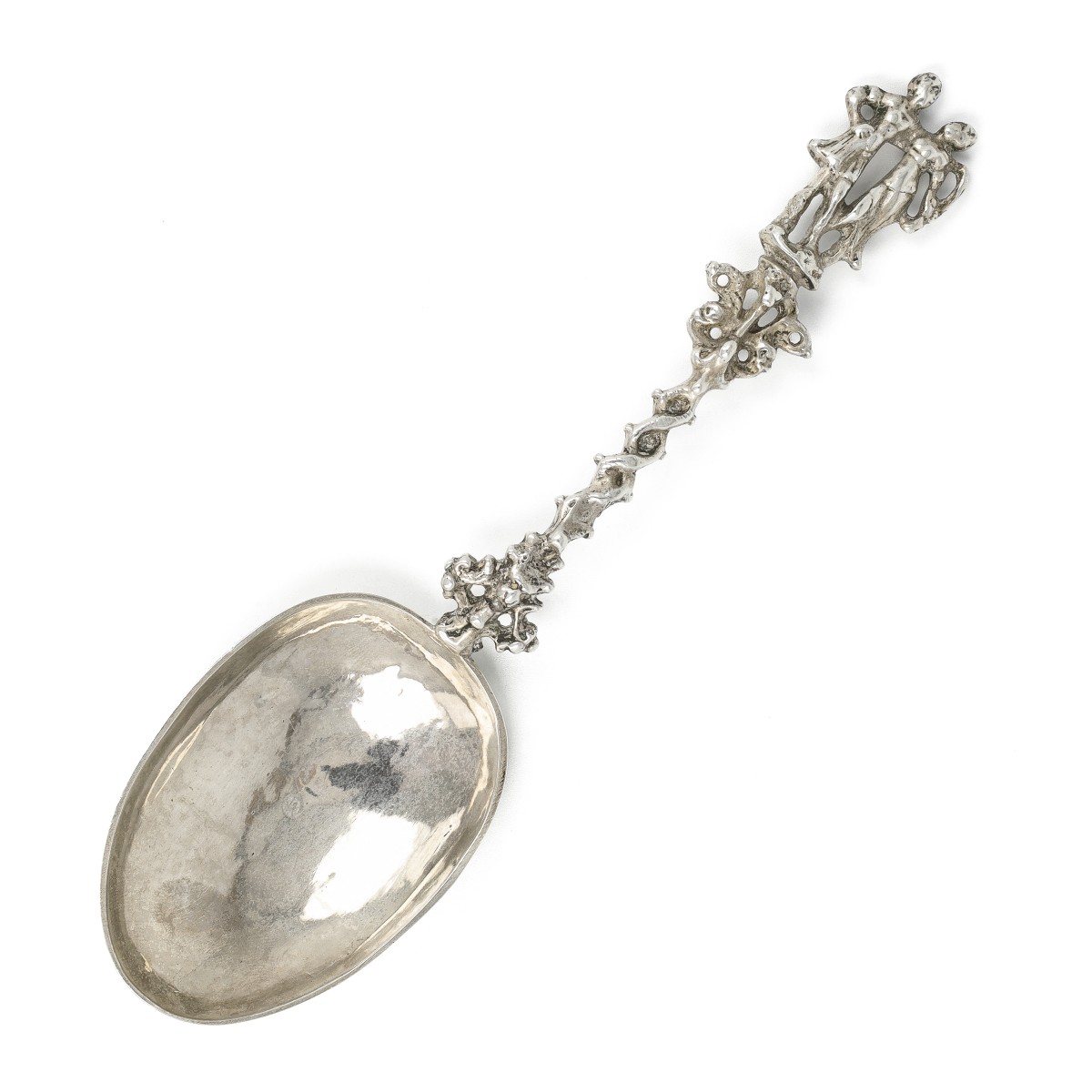 Gelegenheidslepel, Jan van der Geest (1761-1808), Almenum (Harlingen) ca. 1806, zilver