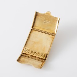 Luciferhouder, Europa ca. 1980, goud