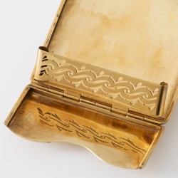 Luciferhouder, Europa ca. 1980, goud