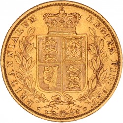 Great Britain. Victoria. Sovereign. 1862.