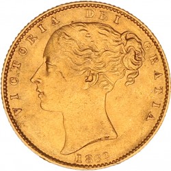 Great Britain. Victoria. Sovereign. 1862.