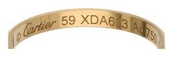 Cartier 18K 'Wedding band' geelgouden ring