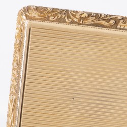 Lodewijk XVI-stijl snuifdoos, Parijs 1819-1838, goud