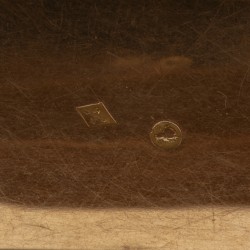 Lodewijk XVI-stijl snuifdoos, Parijs 1819-1838, goud