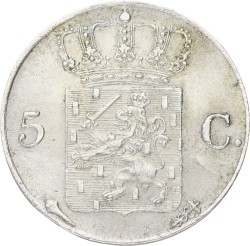 5 Cent. Willem I. 1827 U. XF
