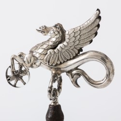 Kinderspeelgoed object, Europa ca. 1875, zilver