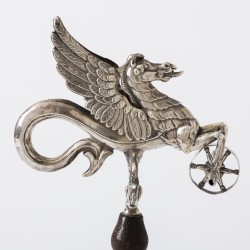 Kinderspeelgoed object, Europa ca. 1875, zilver