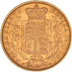 Great Britain. Victoria. Sovereign. 1872.