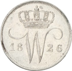 10 Cent. Willem I. 1826 U. XF
