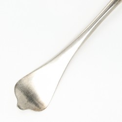 Dinerlepel, Regnerus Elgersma, Leeuwarden ca. 1775, zilver