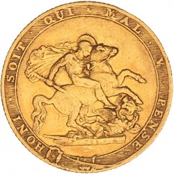 Great Britain. George III. Sovereign. 1817.