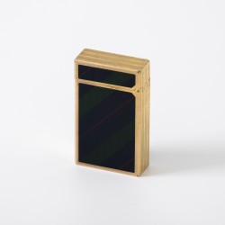 S.T. Dupont Ligne 1 gasaansteker "Tartan Plaid" Laque-de-Chine