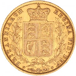 Great Britain. Victoria. Sovereign. 1857.