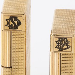 S.T. Dupont gasaanstekers ''His & Hers'', verguld