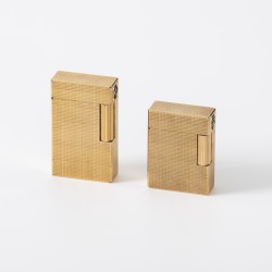 S.T. Dupont gasaanstekers ''His & Hers'', verguld