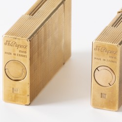 S.T. Dupont gasaanstekers ''His & Hers'', verguld