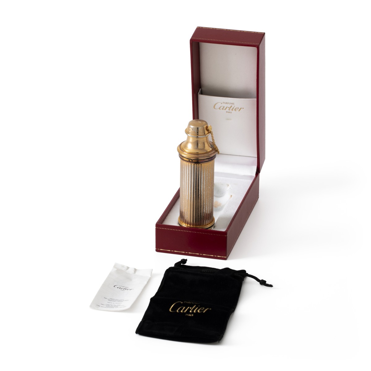 Cartier "Must de Cartier" Vaporisateur de sac verguld