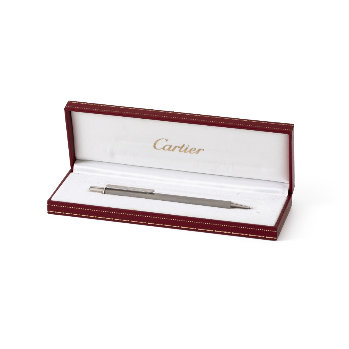 Must de Cartier balpen platinum-plated