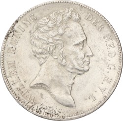 1 Gulden. Willem I. 1840. XF +