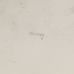 Monumentale pronkdoos, D. Zwijnenburg, Schoonhoven ca. 1965, zilver