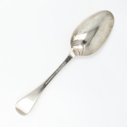 Dinerlepel, Johan Marcus Lentz, Leeuwarden 1770, zilver