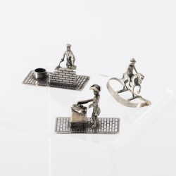 Miniaturen verzameling (17), Nederland ca. 1970-1980, zilver