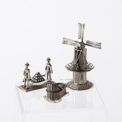 Miniaturen verzameling (17), Nederland ca. 1970-1980, zilver