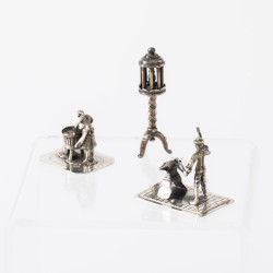 Miniaturen verzameling (17), Nederland ca. 1970-1980, zilver