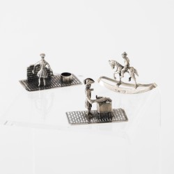 Miniaturen verzameling (17), Nederland ca. 1970-1980, zilver
