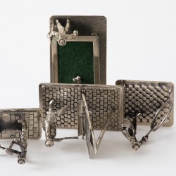 Miniaturen verzameling (17), Nederland ca. 1970-1980, zilver