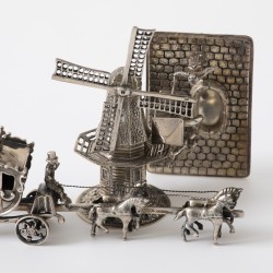 Miniaturen verzameling (17), Nederland ca. 1970-1980, zilver