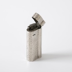 Dunhill type 'S' Rollagas aansteker verzilverd