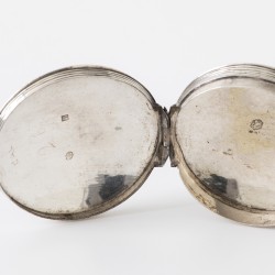 Verzameling pepermuntdoosjes (5), Nederland 19e eeuw, zilver