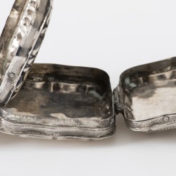 Verzameling pepermuntdoosjes (5), Nederland 19e eeuw, zilver