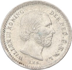 5 Cent. Willem III. 1868. XF +