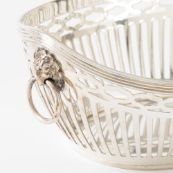Bonbonmand, A. Presburg & Zoon, Haarlem 1965, zilver