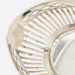 Bonbonmand, A. Presburg & Zoon, Haarlem 1965, zilver