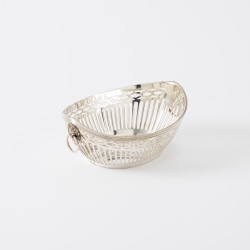 Bonbonmand, A. Presburg & Zoon, Haarlem 1965, zilver